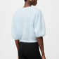 Pullover Brushed Top in Ice Blue