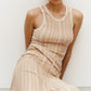 Rock Textured Striped in Camel