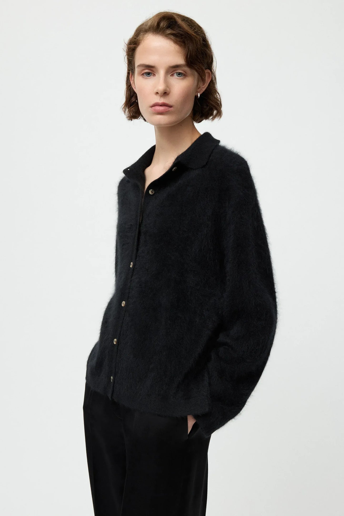 Shirt Brushed in Black