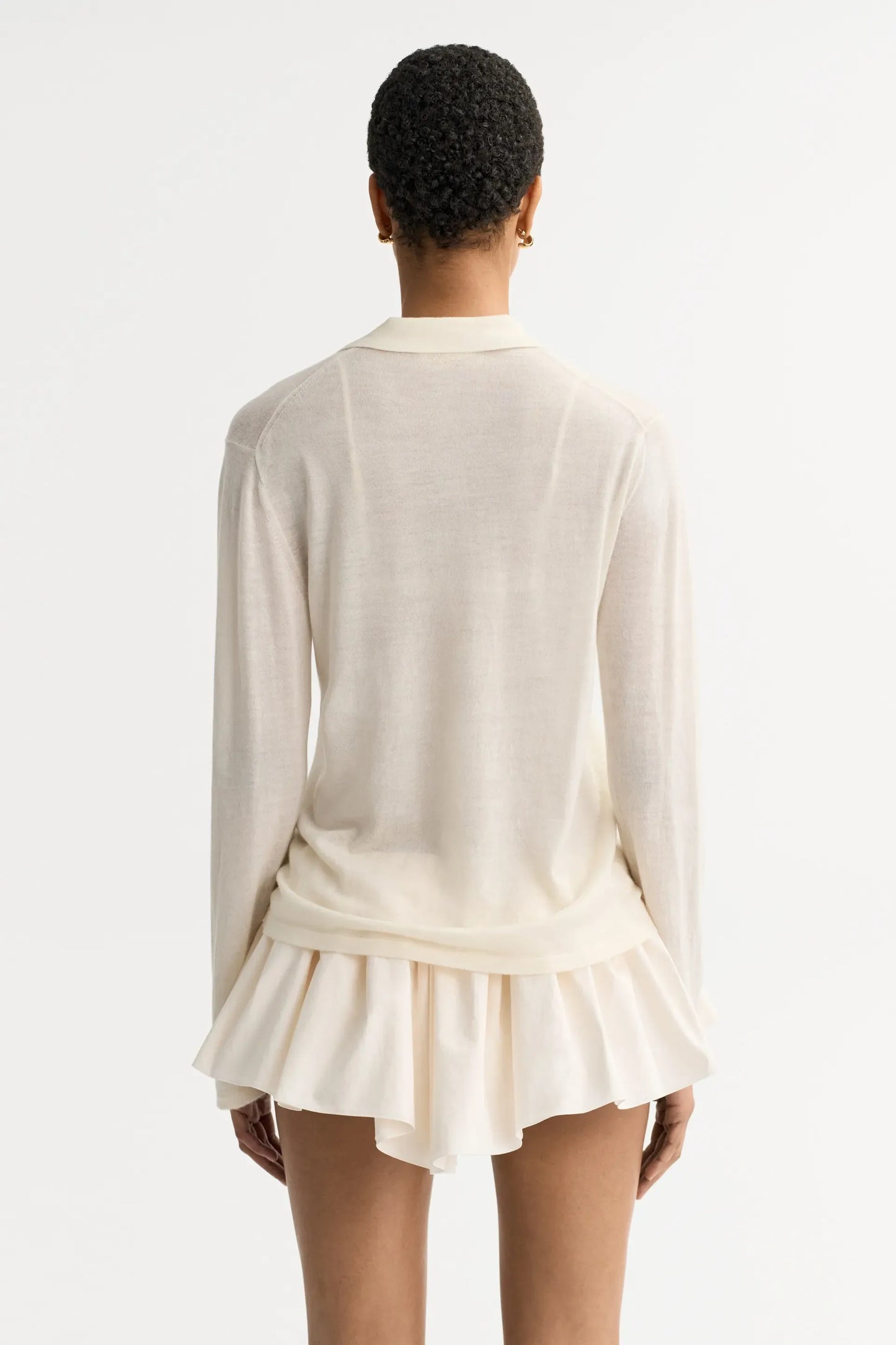 Shirt Featherlight in Bone