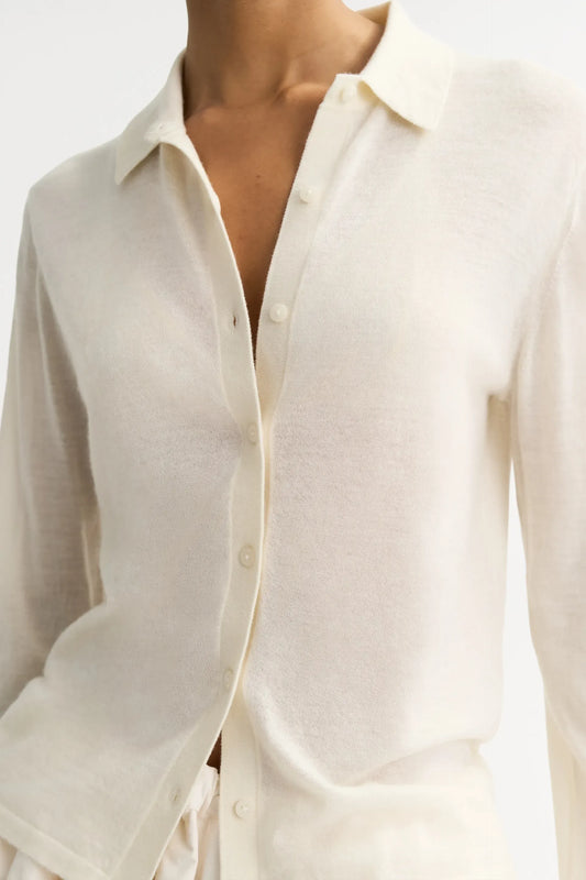 Shirt Featherlight in Bone