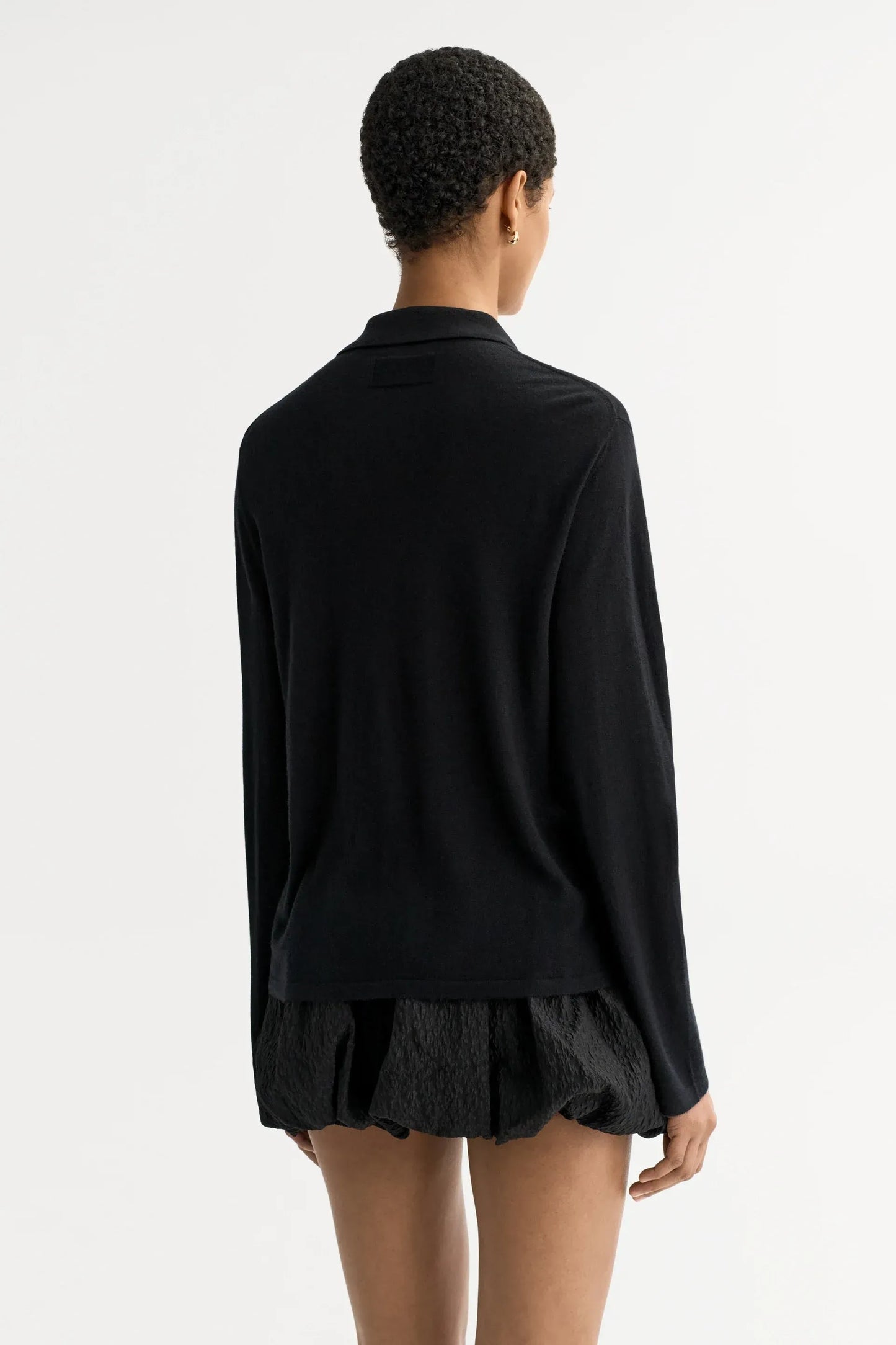 Shirt Featherlight in Black
