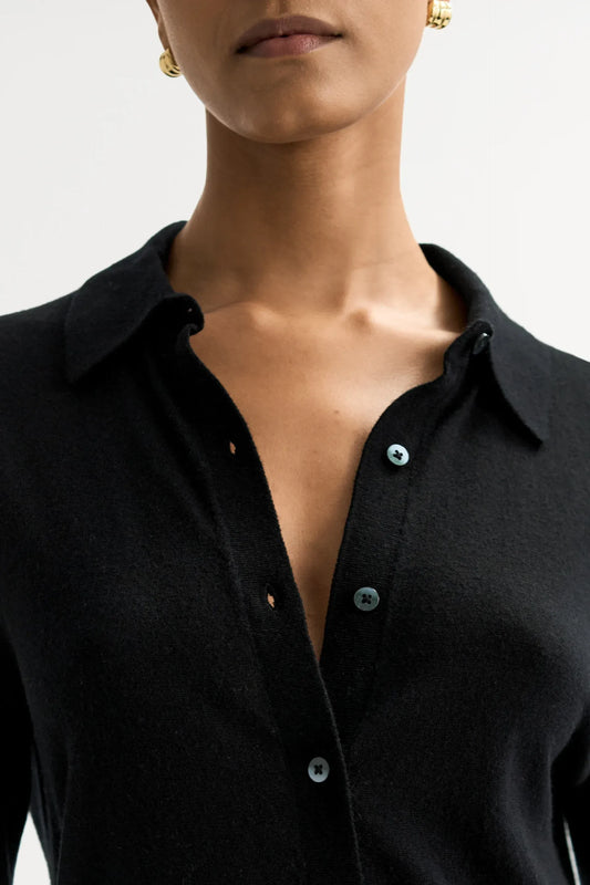 Shirt Featherlight in Black