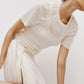 Top Featherlight Singlet in Feather White