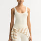 Top Singlet in Ivory