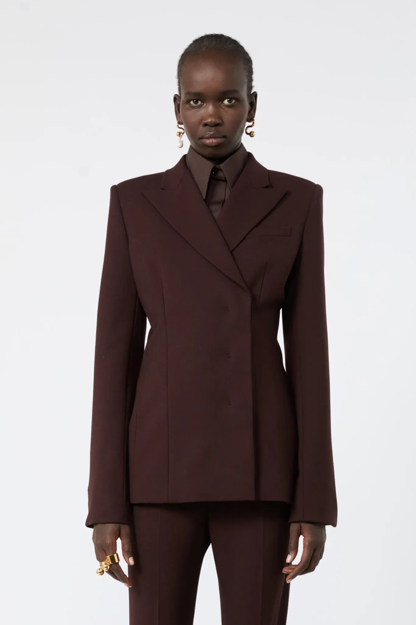 Blazer Ciocca in Pflaume
