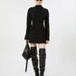 Kleid Tefrite in Schwarz