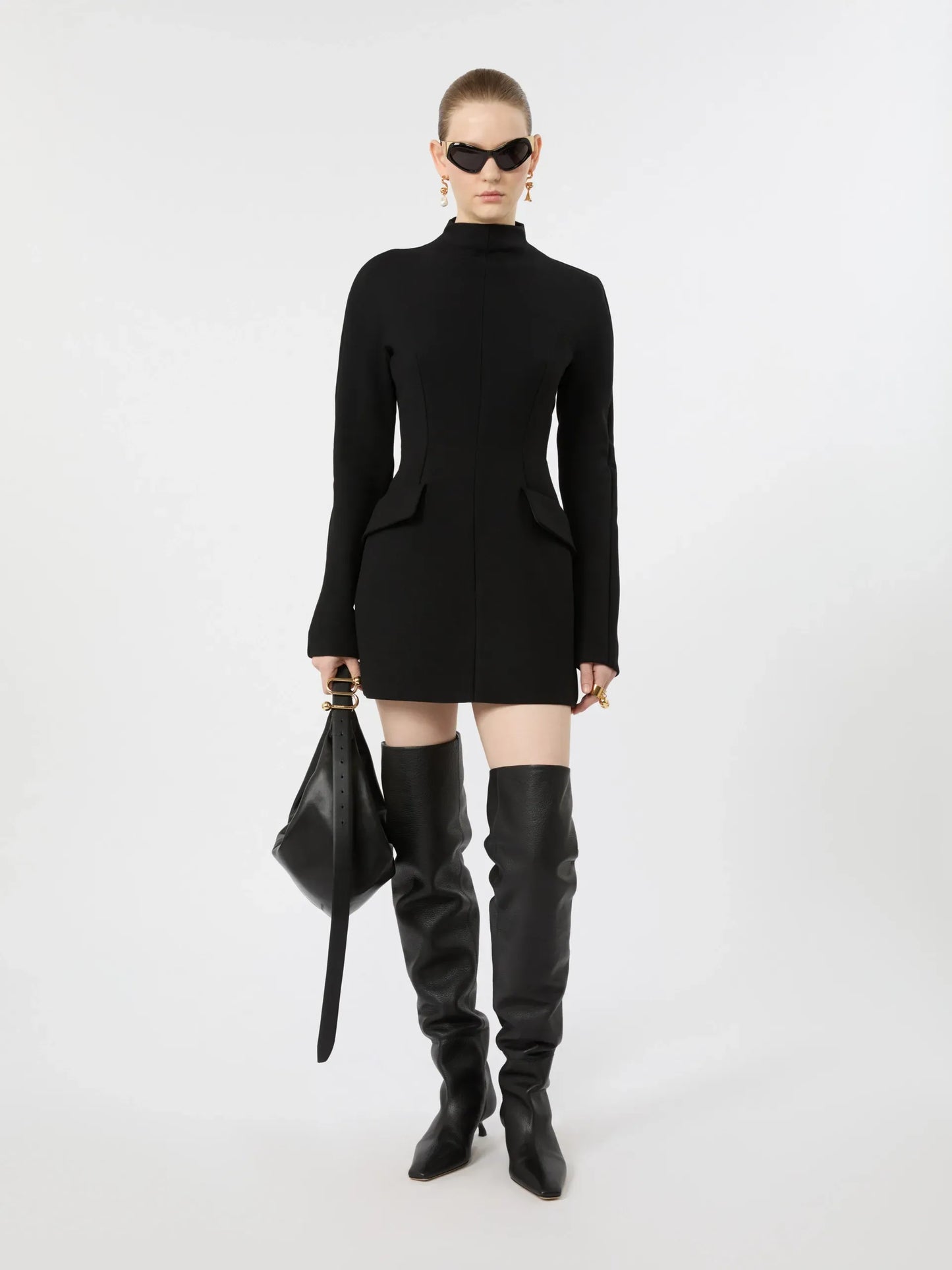 Kleid Tefrite in Schwarz