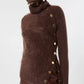 Pullover Boa in Schokolade
