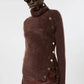 Pullover Boa in Schokolade