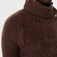 Pullover Boa in Schokolade