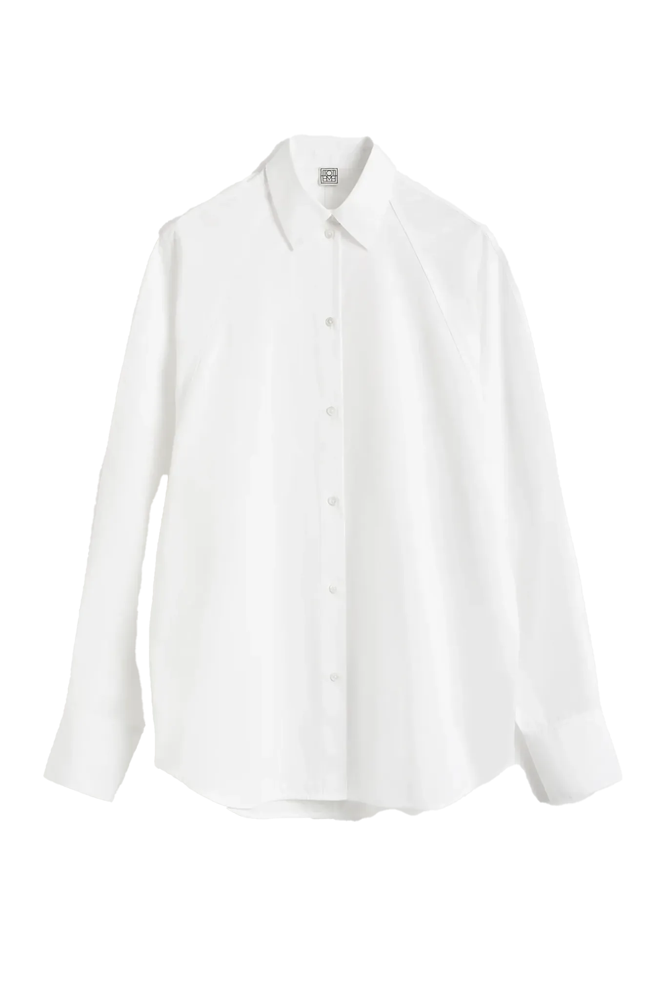 Raw Raglan Shirt in White
