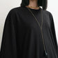 Dress Relaxed Tee Dress in Black
