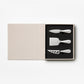 Cheese knife set - 3-piece stainless steel