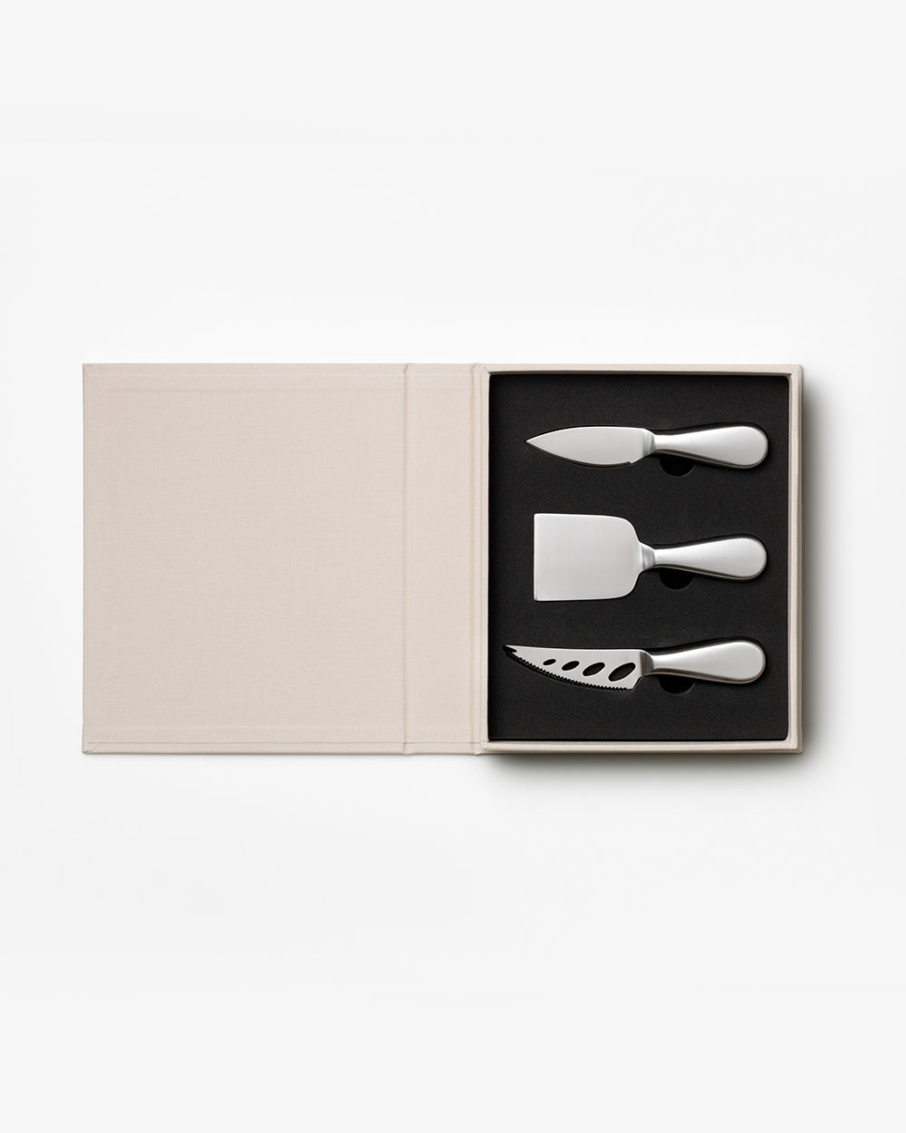 Cheese knife set - 3-piece stainless steel