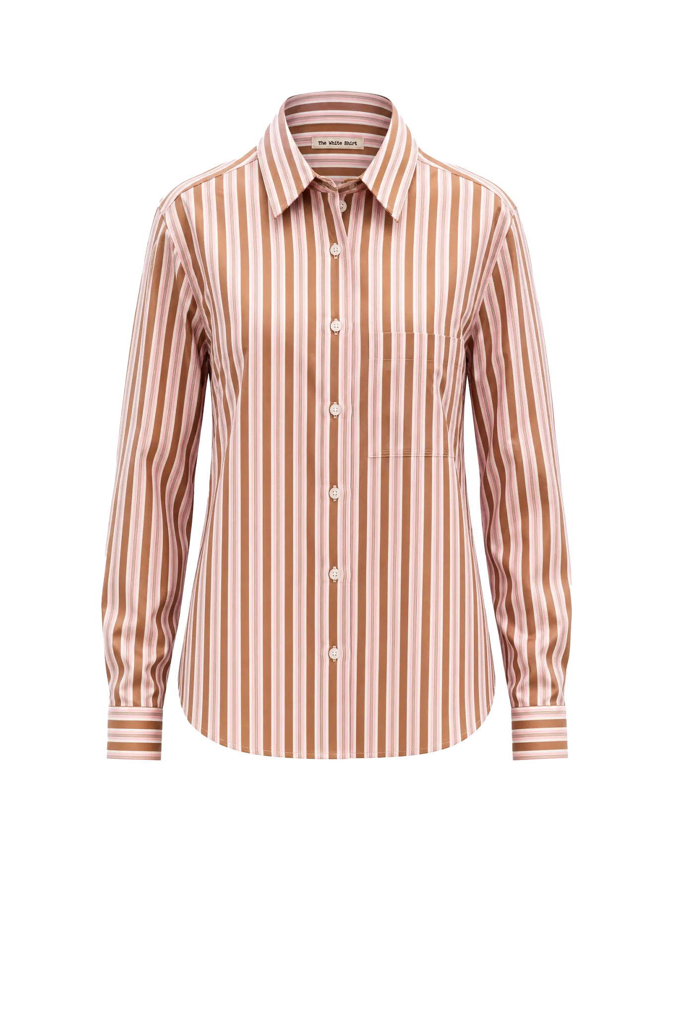 Bluse Zoe in Rosewood Stripe
