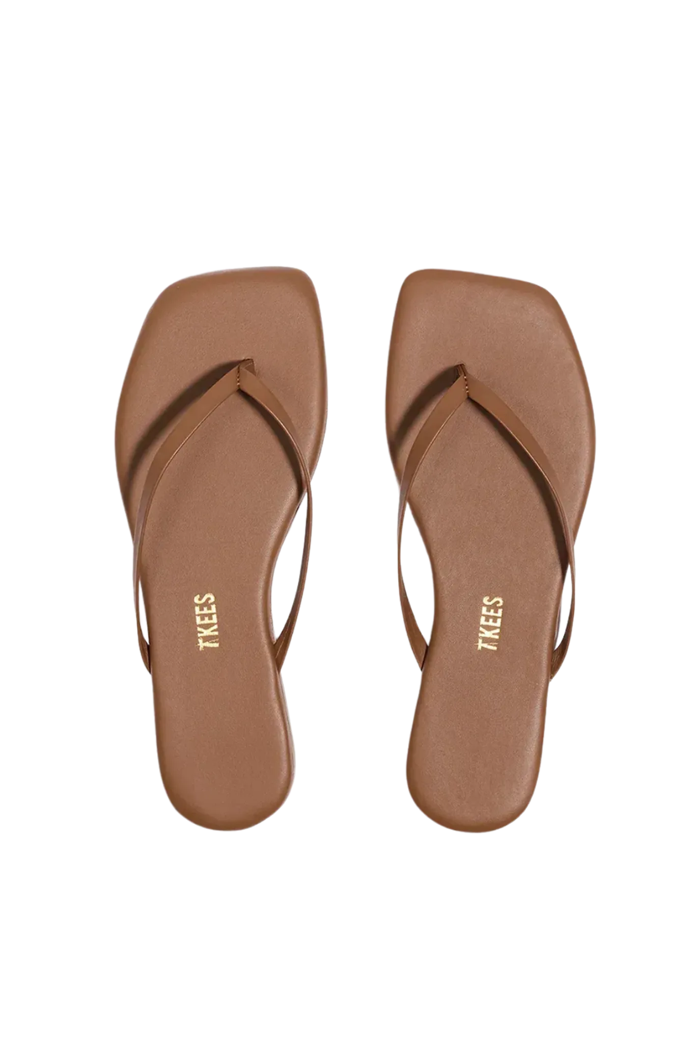 Flip-Flops Square Toe Lily in Ganache