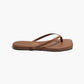 Flip-Flops Square Toe Lily in Ganache