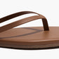 Flip-Flops Square Toe Lily in Ganache
