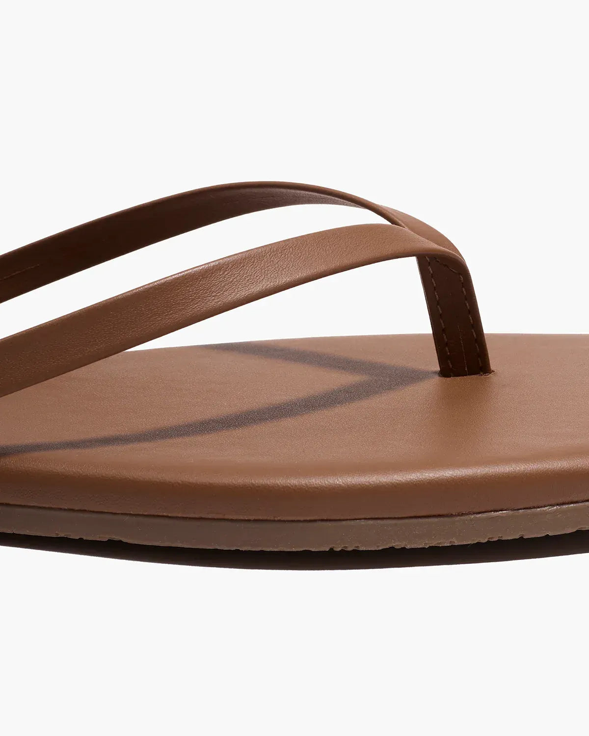Flip-Flops Square Toe Lily in Ganache