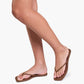 Flip-Flops Square Toe Lily in Ganache
