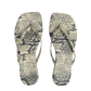 Flip-Flops Square Toe Exotics in Sand Snake
