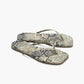 Flip-Flops Square Toe Exotics in Sand Snake