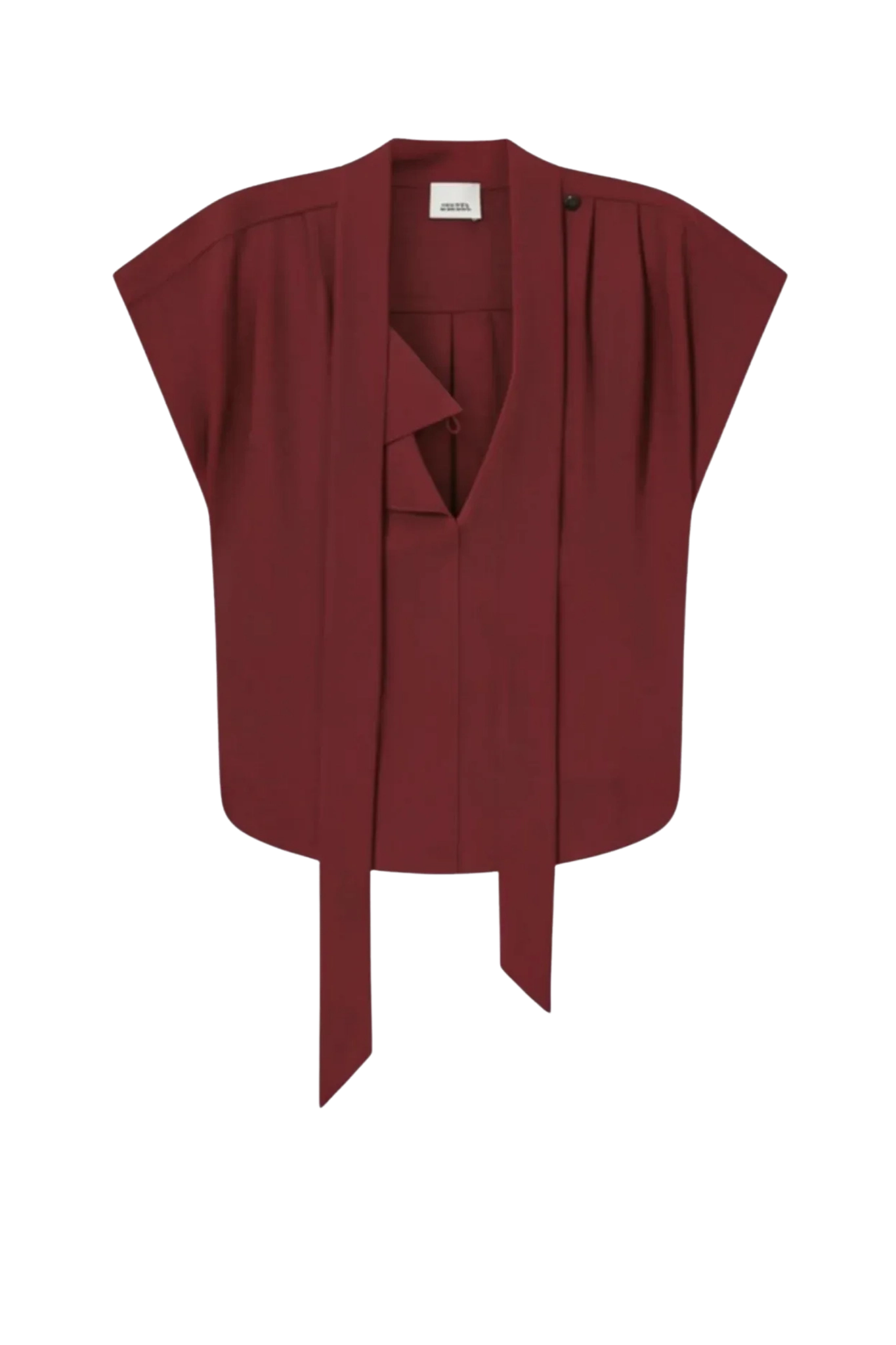 Top Selene in Dark Burgundy