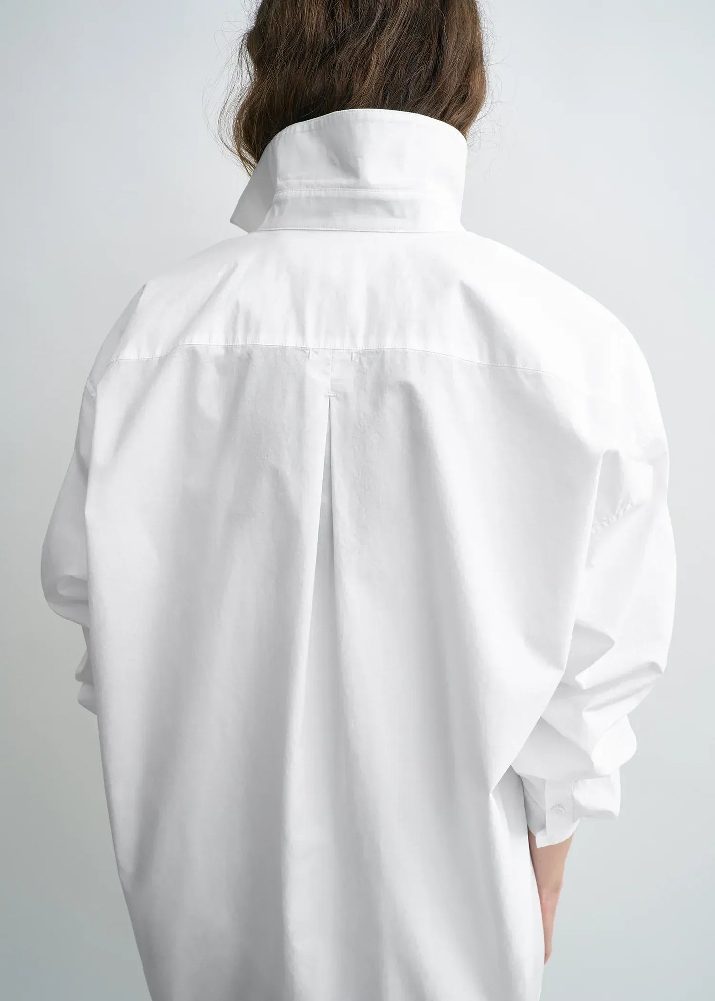 Shirt Classic Tumbled in White