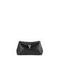 Clutch Mini T-Lock Leather in Black