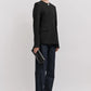 Clutch Soft Croco-Embossed in Black