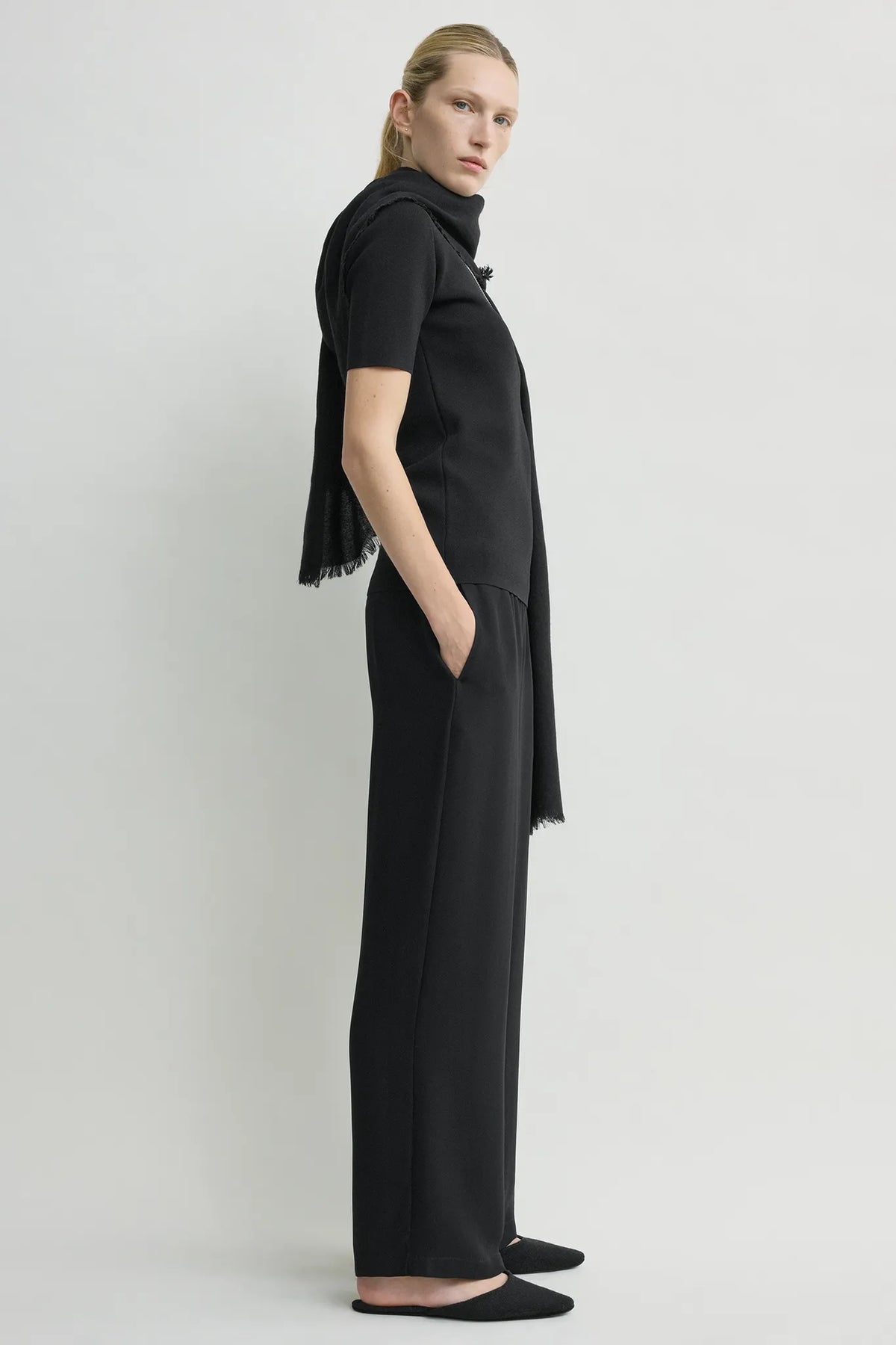 Hose Lounge Trousers in Black