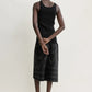 Hose Monogram Silk PJ Culottes in Black