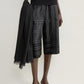 Hose Monogram Silk PJ Culottes in Black
