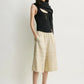 Hose Monogram Silk PJ Culottes in Ivory