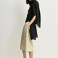 Hose Monogram Silk PJ Culottes in Ivory
