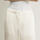 Hose Satin Drawstring in White