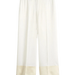 Hose Satin Drawstring in White