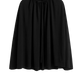 Cardigan Drawstring Cape in Black