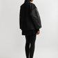 Jacke Varsity Wool in Black