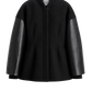 Jacke Varsity Wool in Black