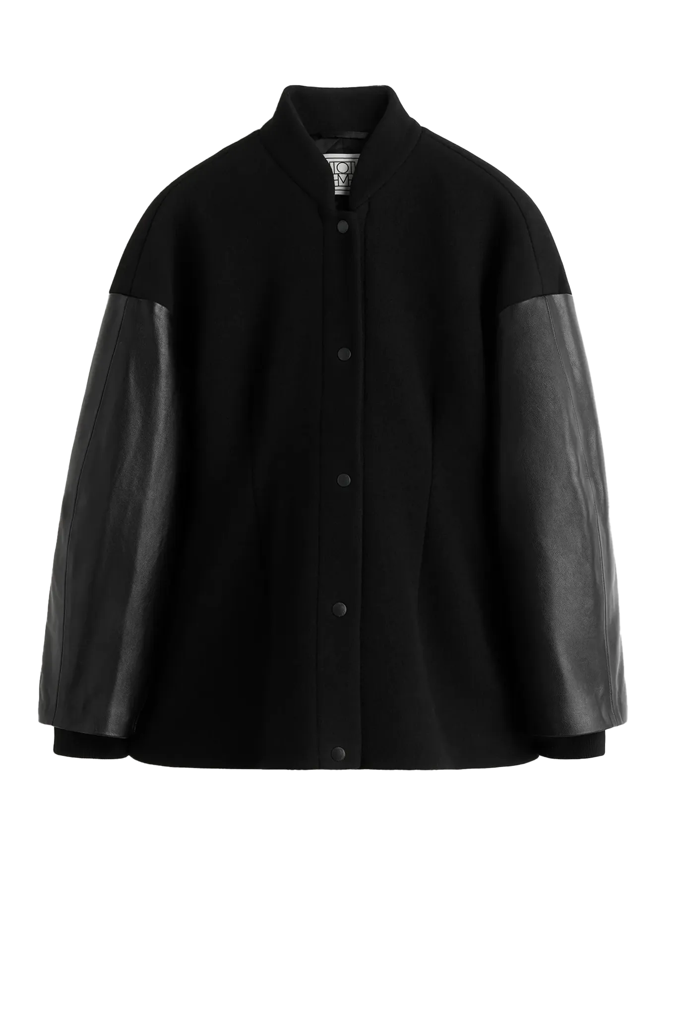 Jacke Varsity Wool in Black