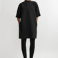 Kleid Cocoon Crepe in Black