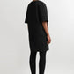 Kleid Cocoon Crepe in Black