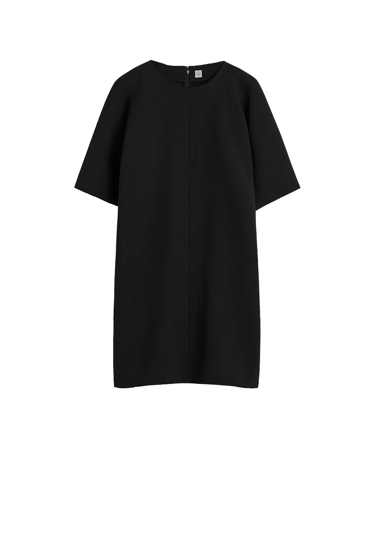 Kleid Cocoon Crepe in Black