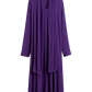 Kleid Rounded Neckline in Amethyst