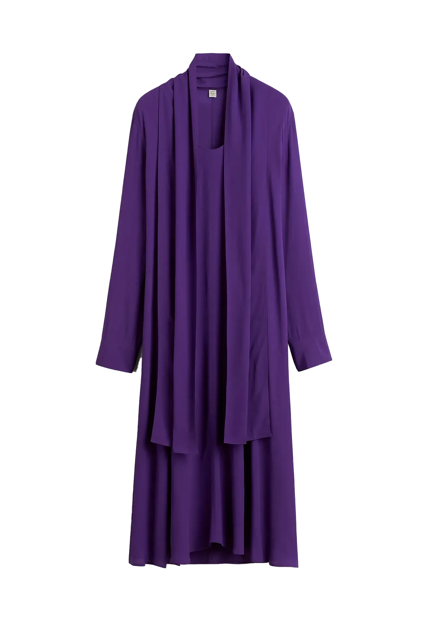 Kleid Rounded Neckline in Amethyst