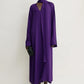 Kleid Rounded Neckline in Amethyst