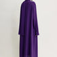 Kleid Rounded Neckline in Amethyst