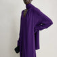 Kleid Rounded Neckline in Amethyst